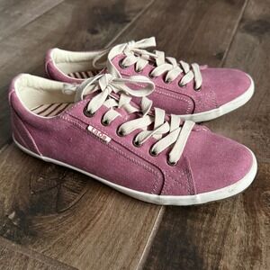 Taos Women's Star Canvas Sneaker,Rose Wash, 9.5